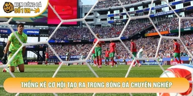 Thống Kê Cơ Hội Tạo Ra Trong Bóng Đá Chuyên Nghiệp